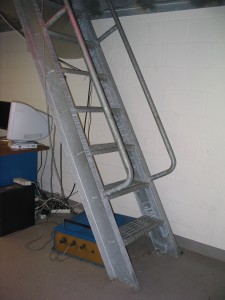 Telescope access ladder
