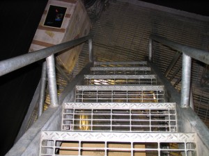 Telescope access ladder